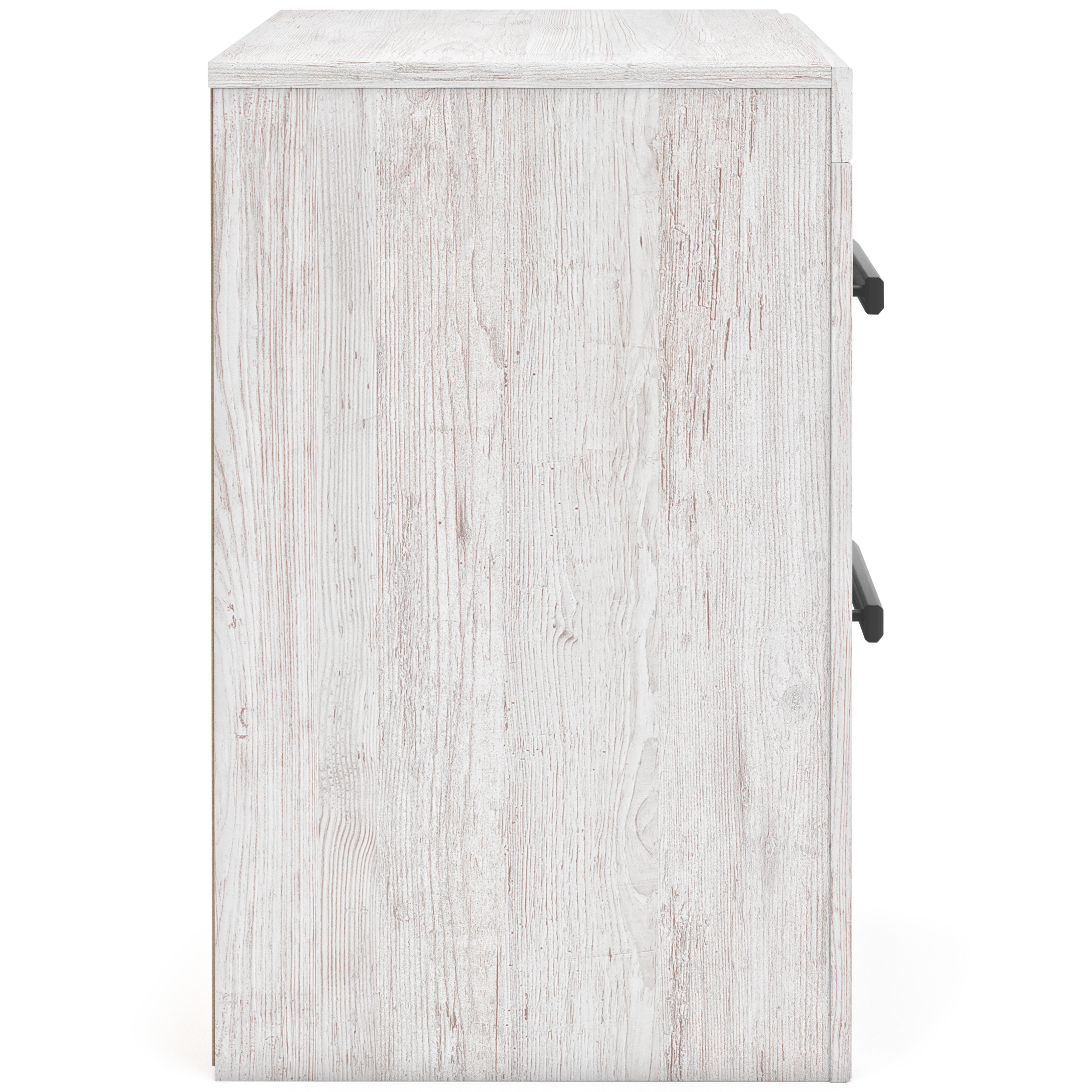 Cayboni Whitewash Twin Panel Bedroom Set