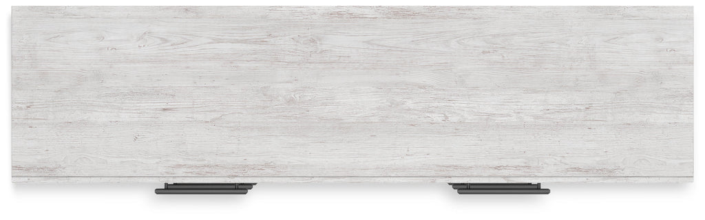 Cayboni Whitewash Queen Panel Bedroom Set