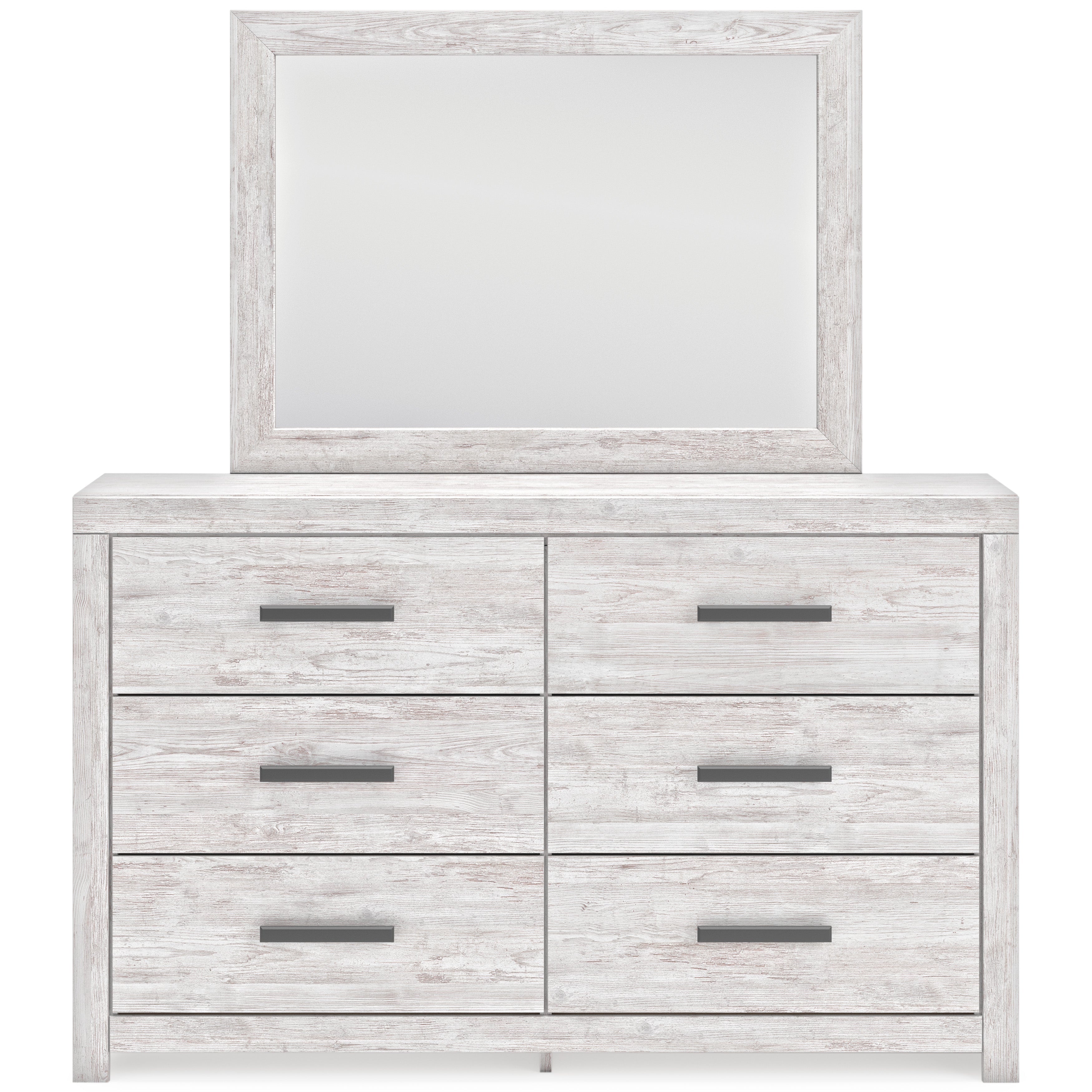 Cayboni Whitewash Twin Panel Bedroom Set