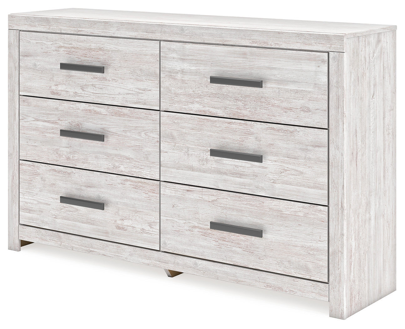 Cayboni Whitewash Twin Panel Bedroom Set