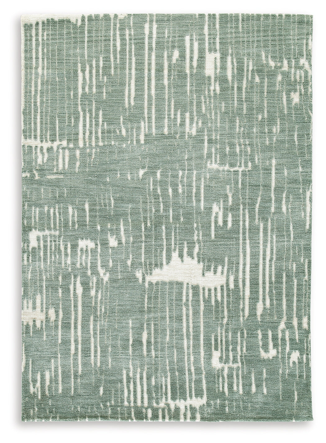 Cayworth Teal/White 5' x 7' Rug
