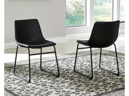 Centiar Black Dining Chair (Set of 2)