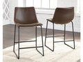 Centiar Brown Counter Height Bar Stool (Set of 2)