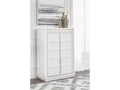 Chalanna White Chest of Drawers
