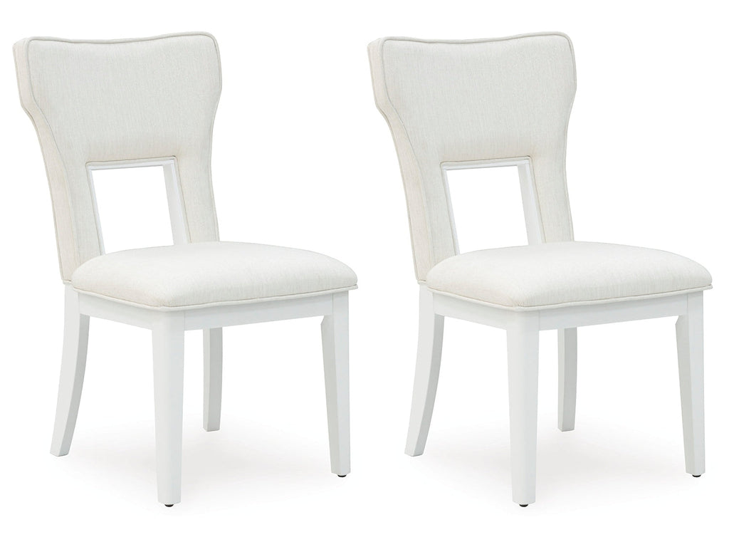 Chalanna White Dining Chair ( Set of 2)
