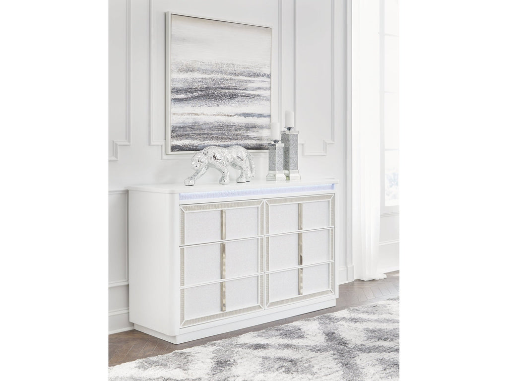 Chalanna White Dresser
