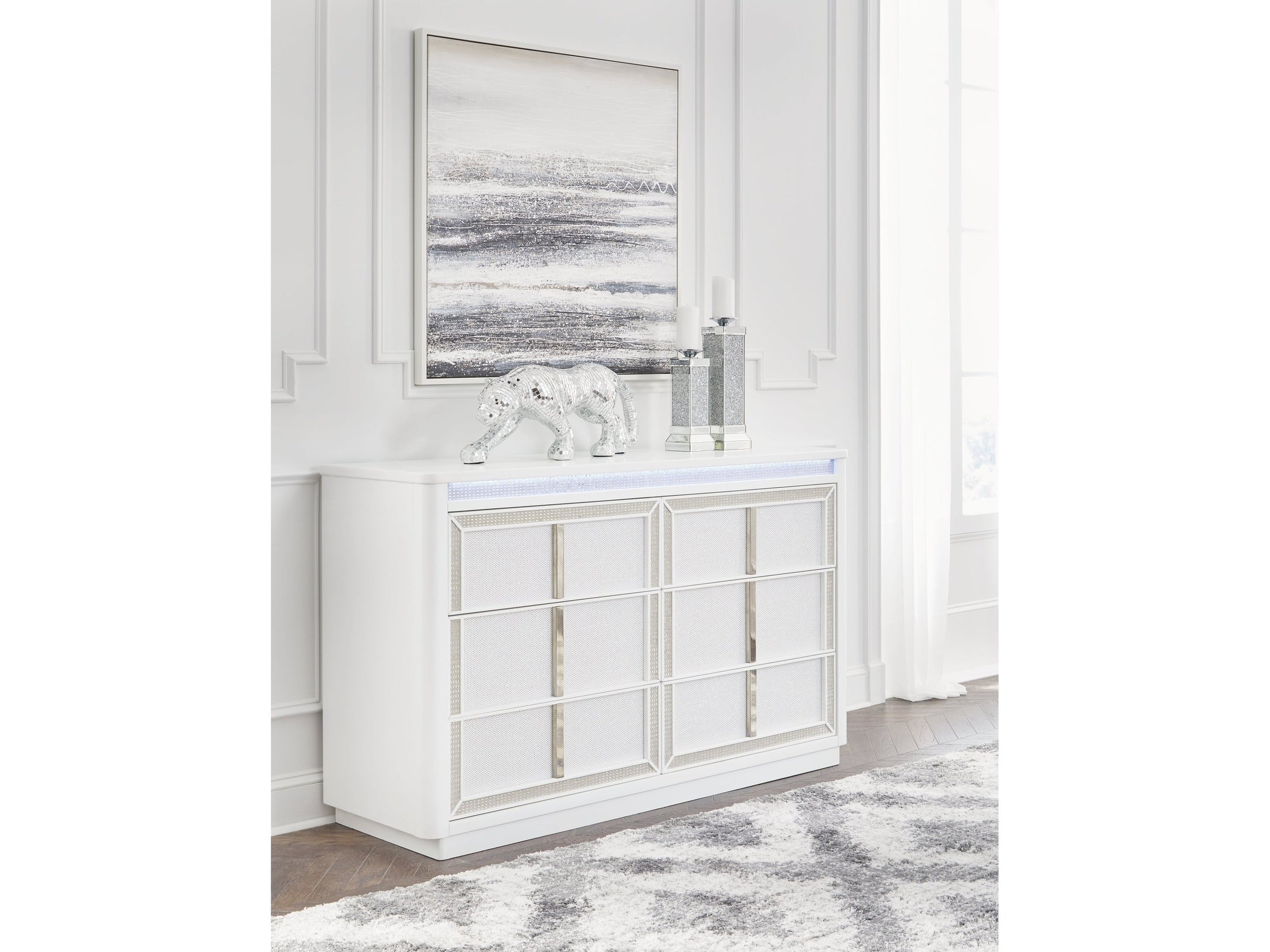 Chalanna White Dresser