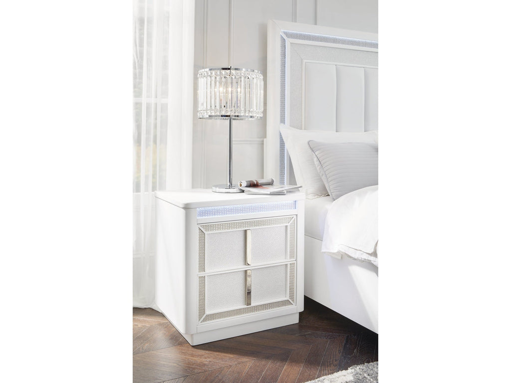 Chalanna White Nightstand