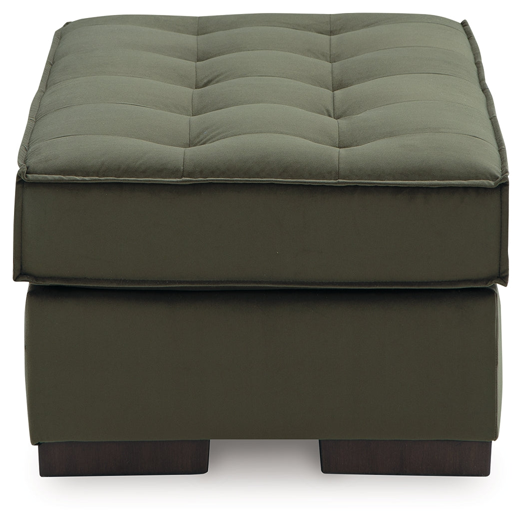 Chalcombe Olive Oversized Accent Ottoman