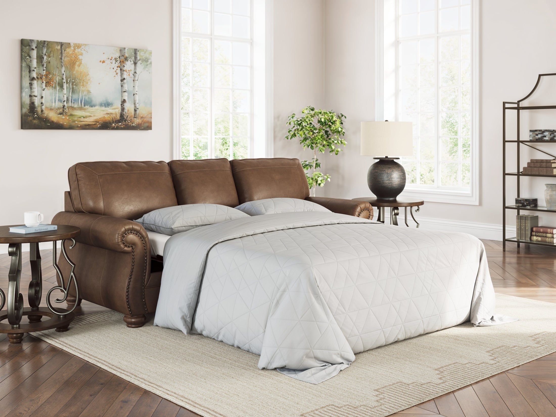 Chasemore Earth Queen Sofa Sleeper