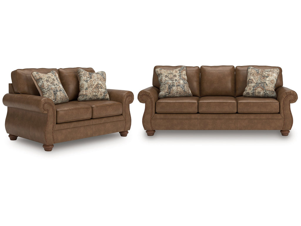 Chasemore Earth Sofa and Loveseat