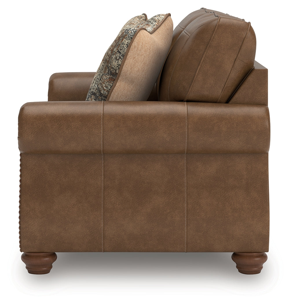 Chasemore Earth Sofa and Loveseat