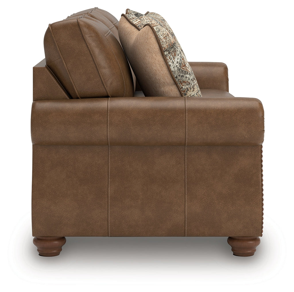 Chasemore Earth Sofa and Recliner