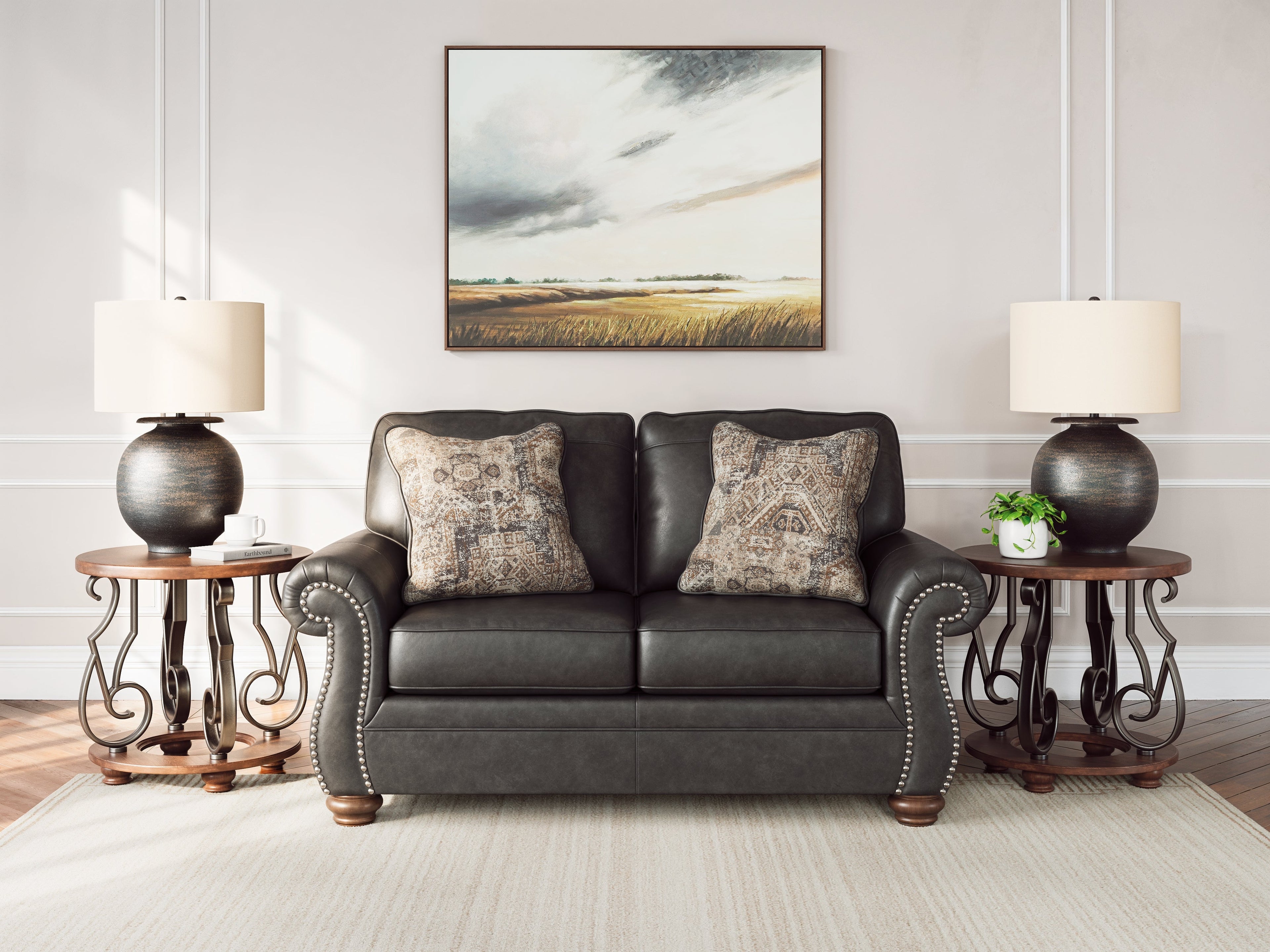 Chasemore Granite Sofa and Loveseat