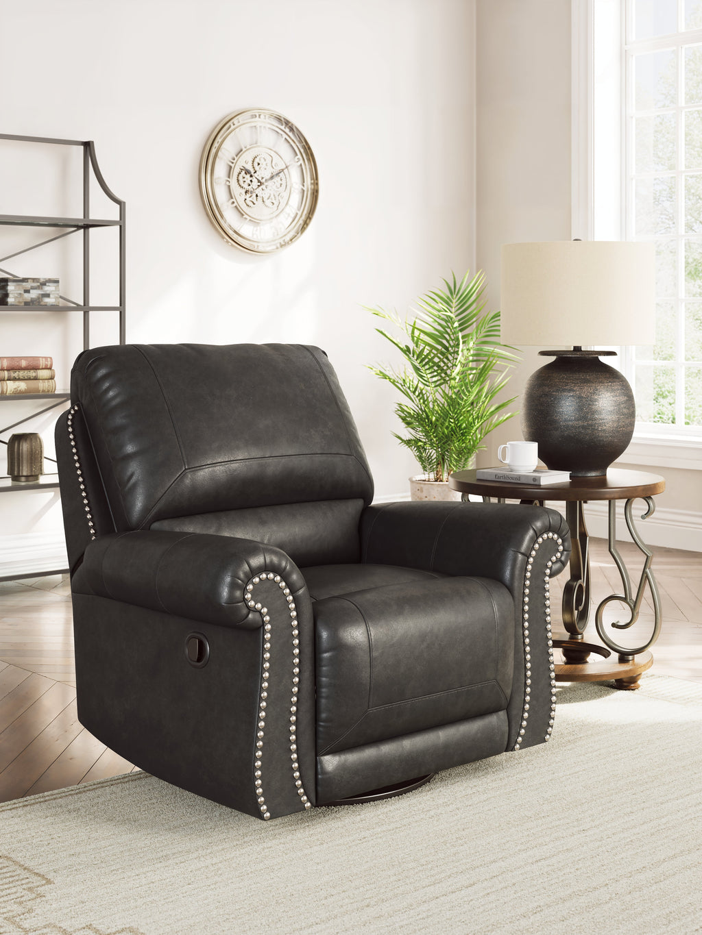 Chasemore Granite Sofa and Recliner