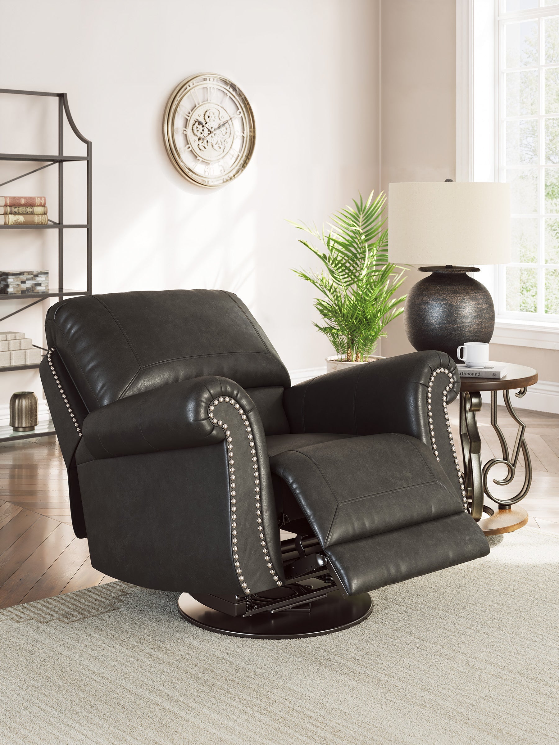 Chasemore Granite Swivel Glider Recliner