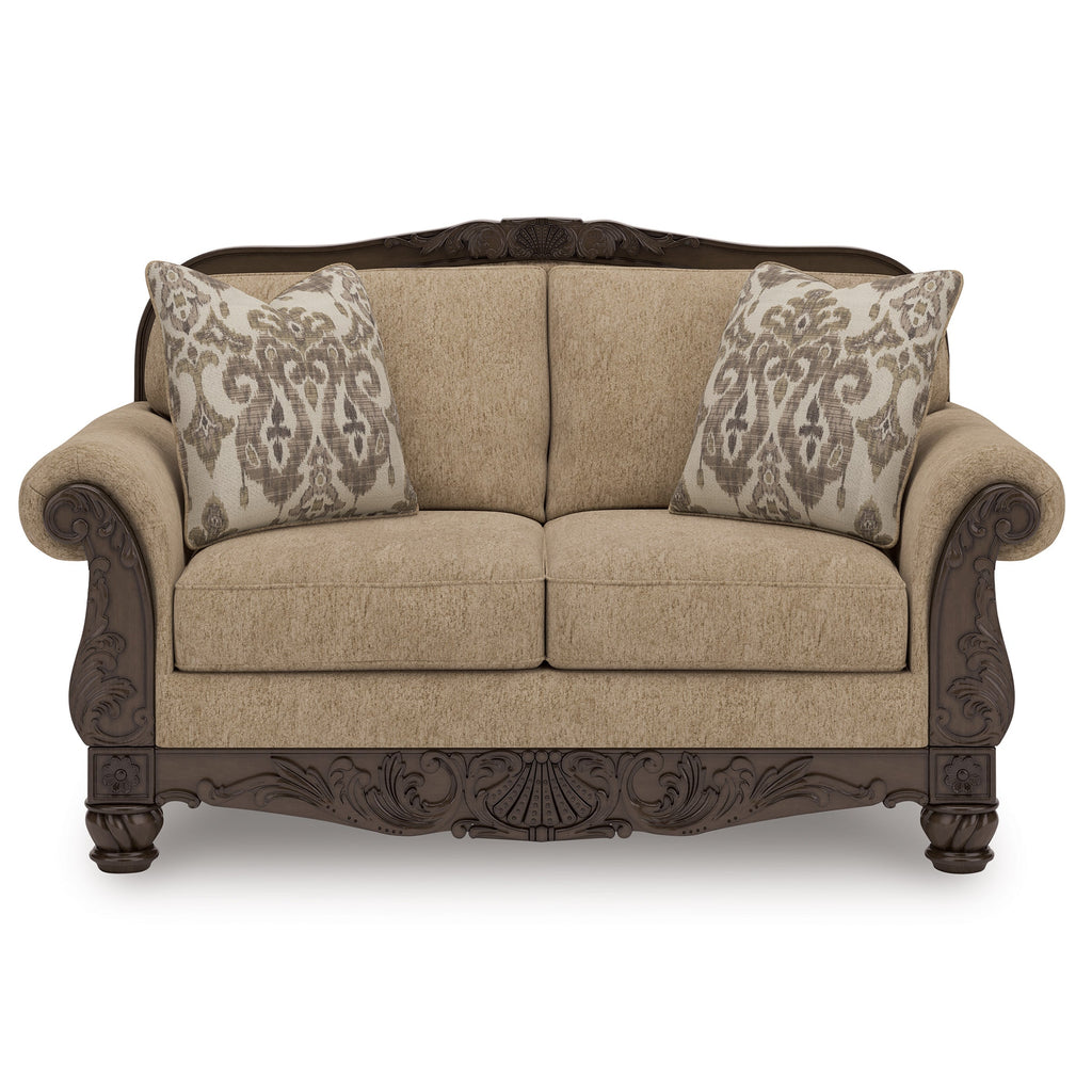 Chelsworth Golden Loveseat