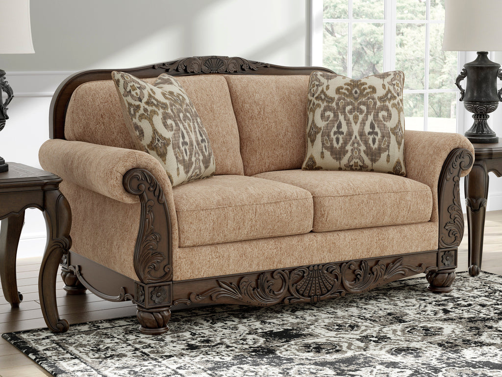 Chelsworth Golden Loveseat
