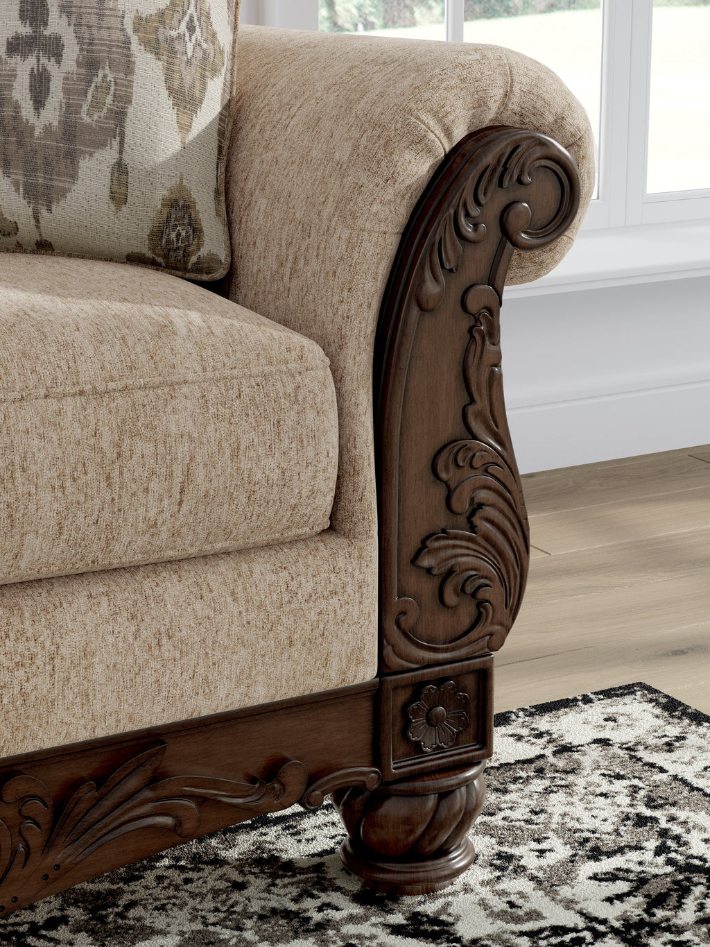 Chelsworth Golden Sofa and Loveseat
