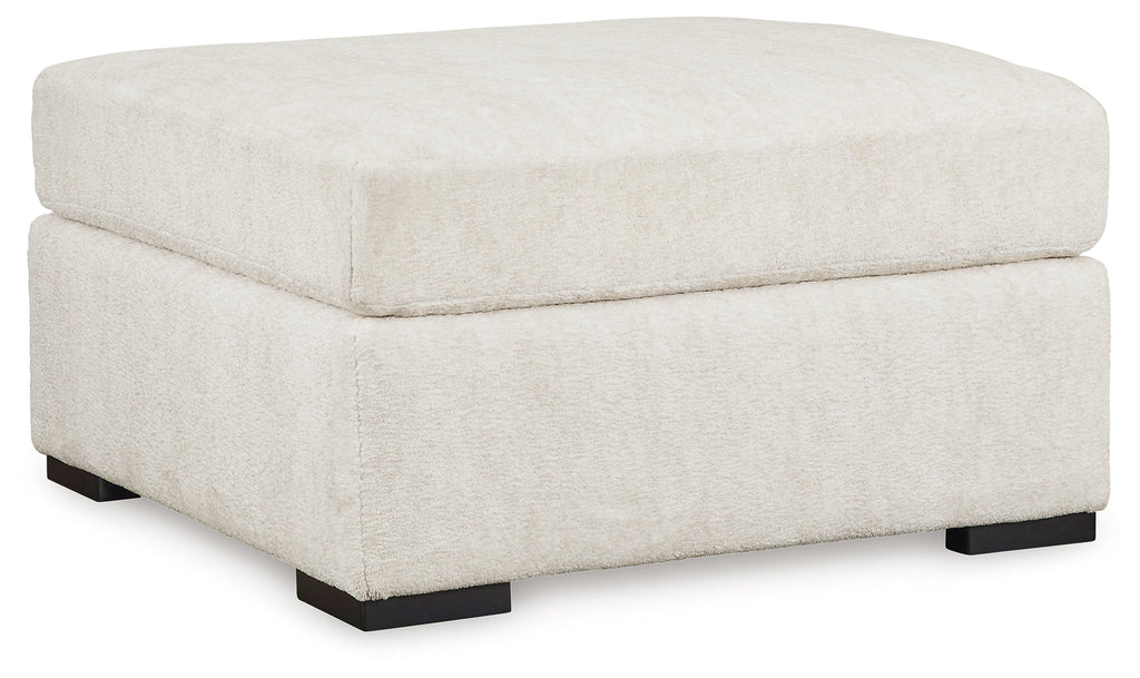 Chessington Ivory 2-Piece Sectional and Ottoman