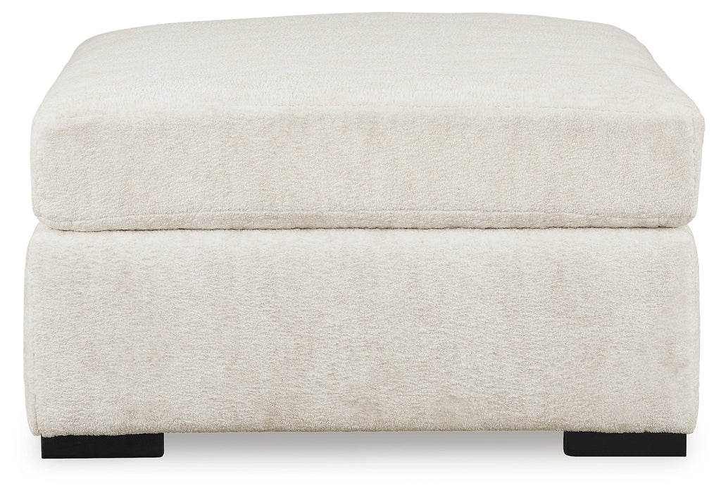 Chessington Ivory 2-Piece Sectional and Ottoman