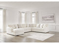 Chessington Ivory 4-Piece Sectional with Chaise
