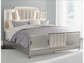 Chevanna Platinum King Upholstered Panel Bed