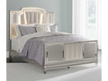 Chevanna Platinum Queen Upholstered Panel Bed