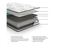Chime 10 Inch Hybrid California King Mattress in a Box