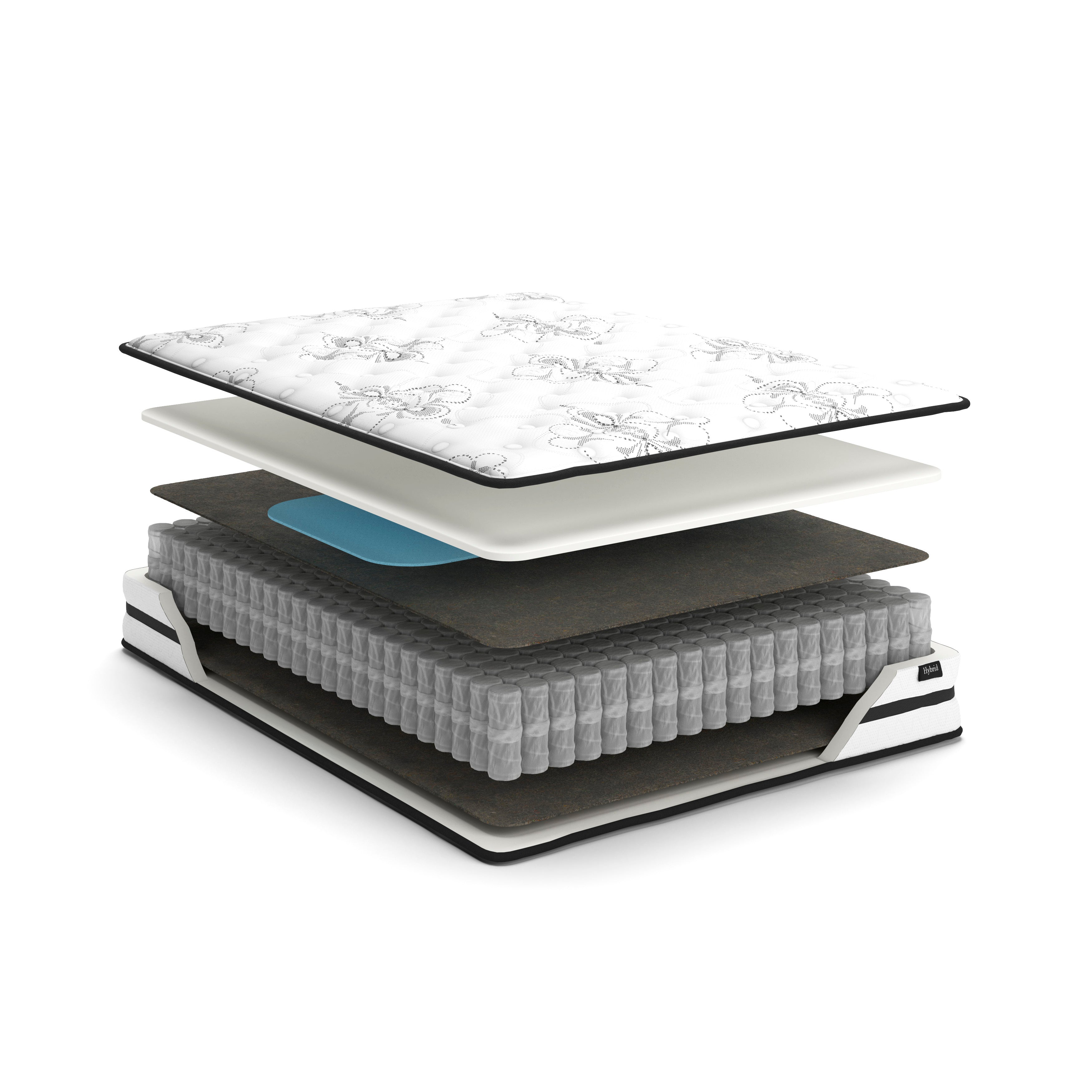 Chime 10 Inch Hybrid Twin Mattress in a Box