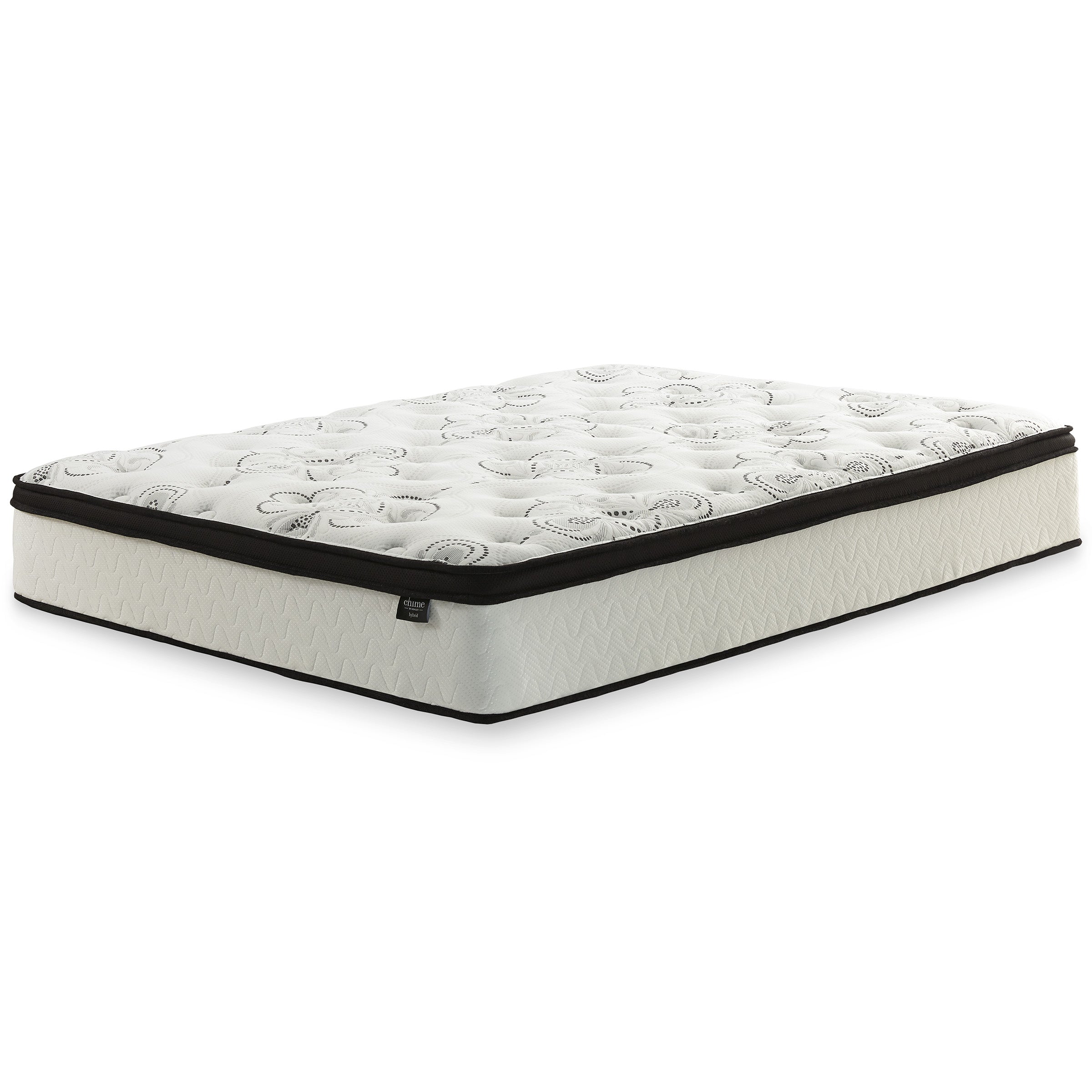 Chime 12 Inch Hybrid Ultra Plush Twin Mattress in a Box