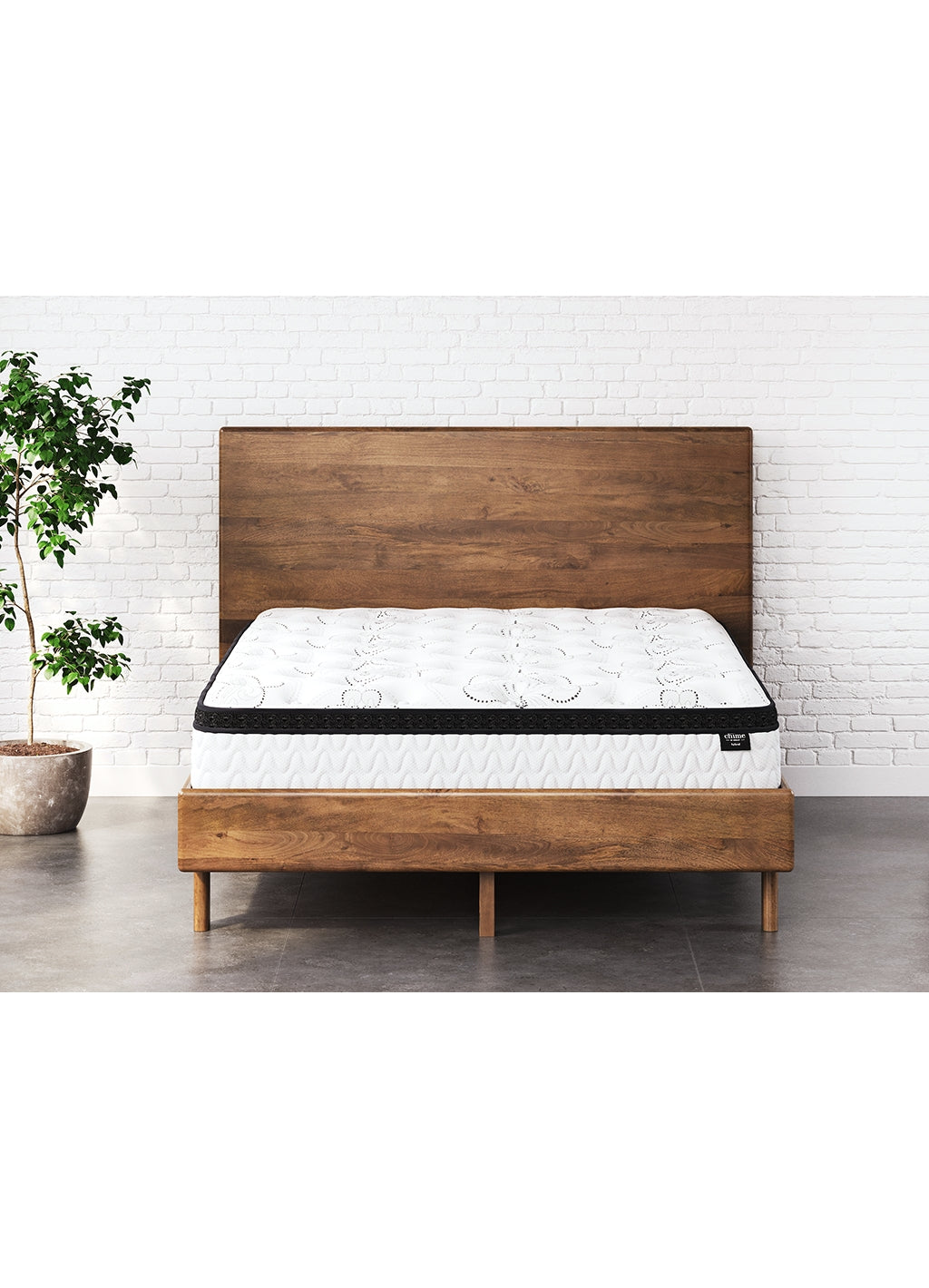 Chime 12 Inch Hybrid Ultra Plush Twin Mattress in a Box