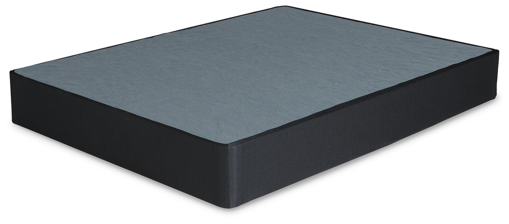 Chime 12 Inch Hybrid White California King Mattress & Foundation Set