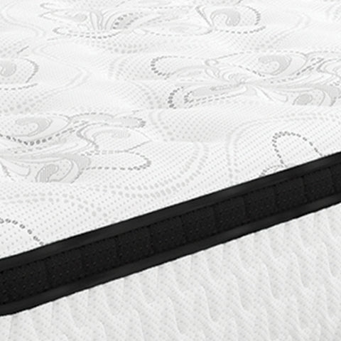 Chime 12 Inch Hybrid White California King Mattress & Foundation Set