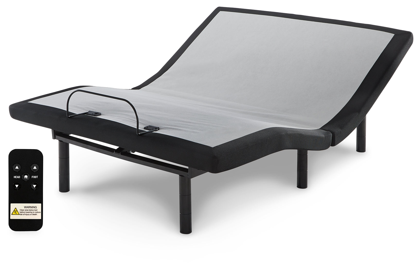 Chime 12 Inch Memory Foam White Queen Mattress & Adjustable Base