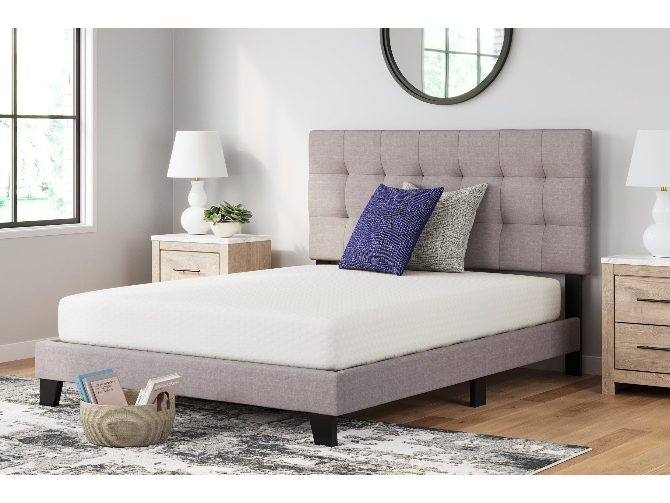 Chime 8 Inch Memory Foam King Mattress in a Box