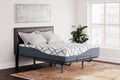 Chime Elite 2.0 White/Blue Memory Foam 14 Inch Mattress / Ultra Plush
