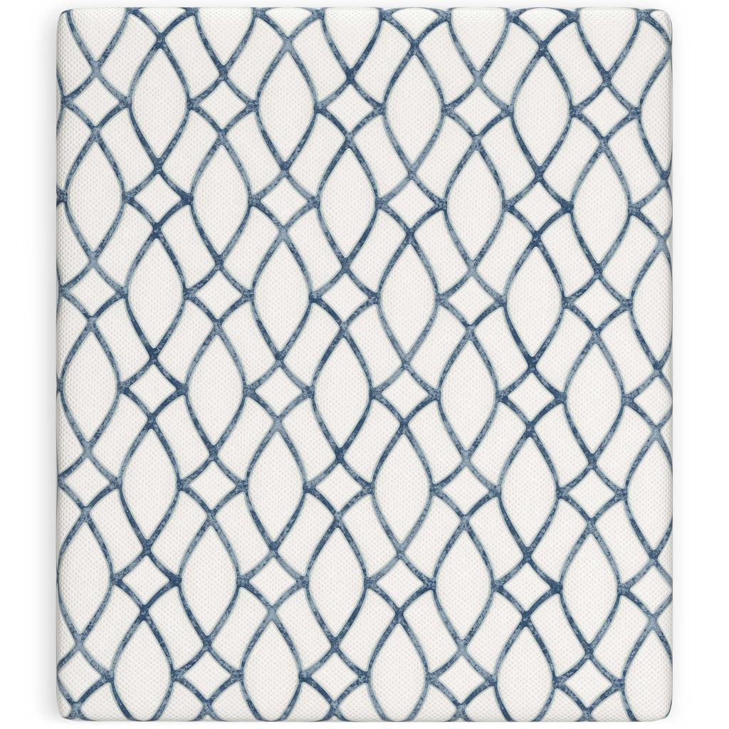 Chime Elite 2.0 White/Blue Memory Foam Mattress / Plush