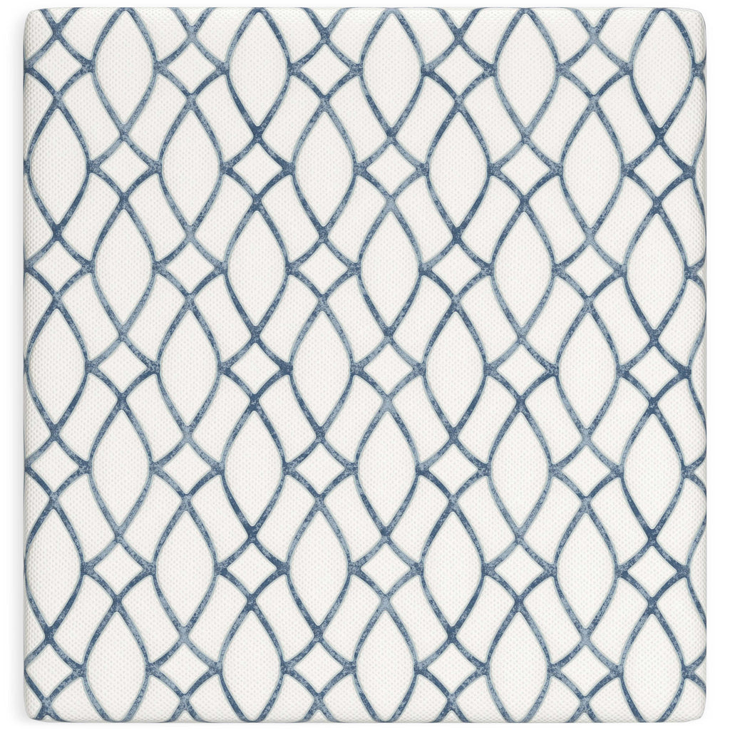 Chime Elite 2.0 White/Blue Memory Foam Mattress / Plush