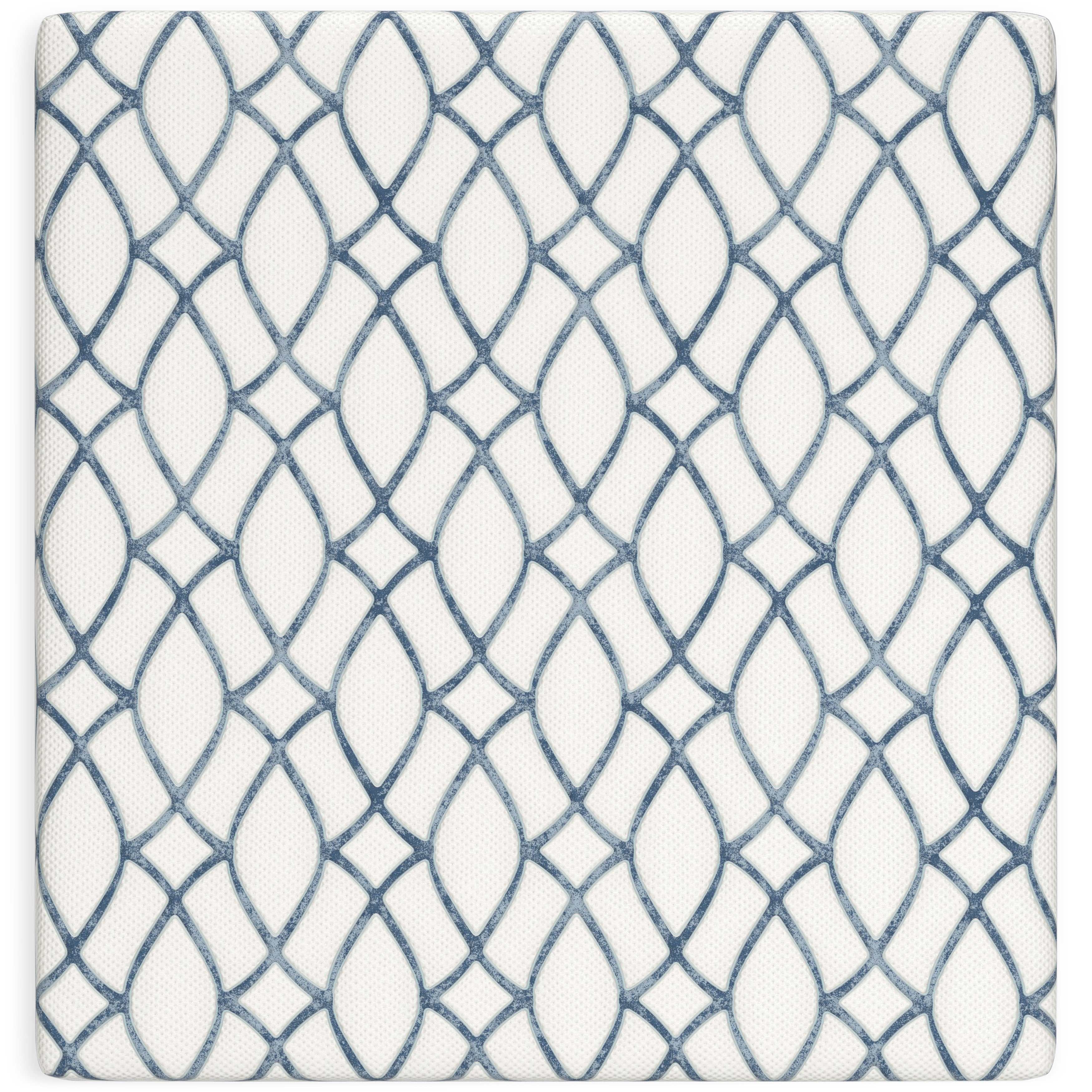 Chime Elite 2.0 White/Blue Memory Foam Mattress / Plush