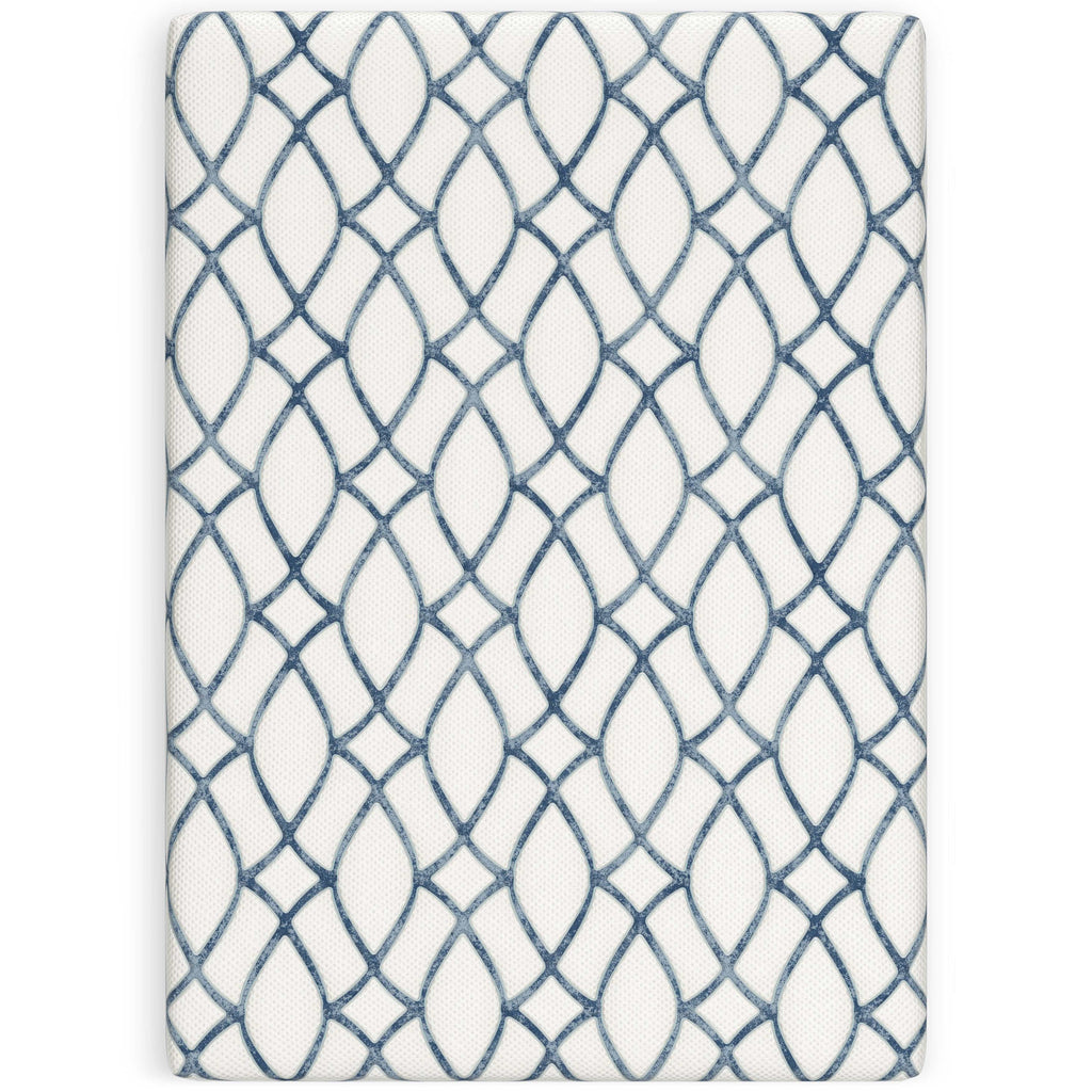 Chime Elite 2.0 White/Blue Memory Foam Mattress / Plush