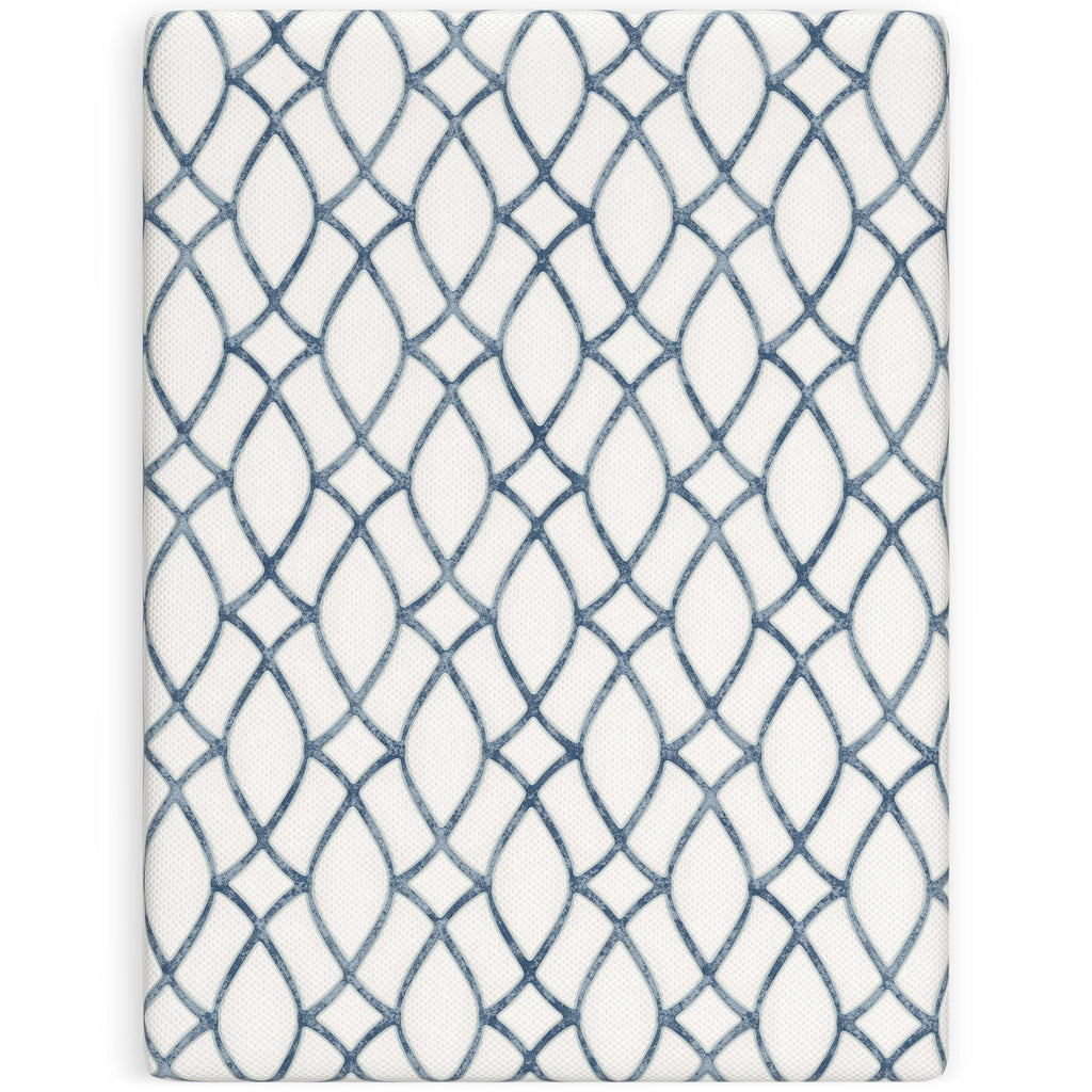 Chime Elite 2.0 White/Blue Memory Foam Mattress / Plush
