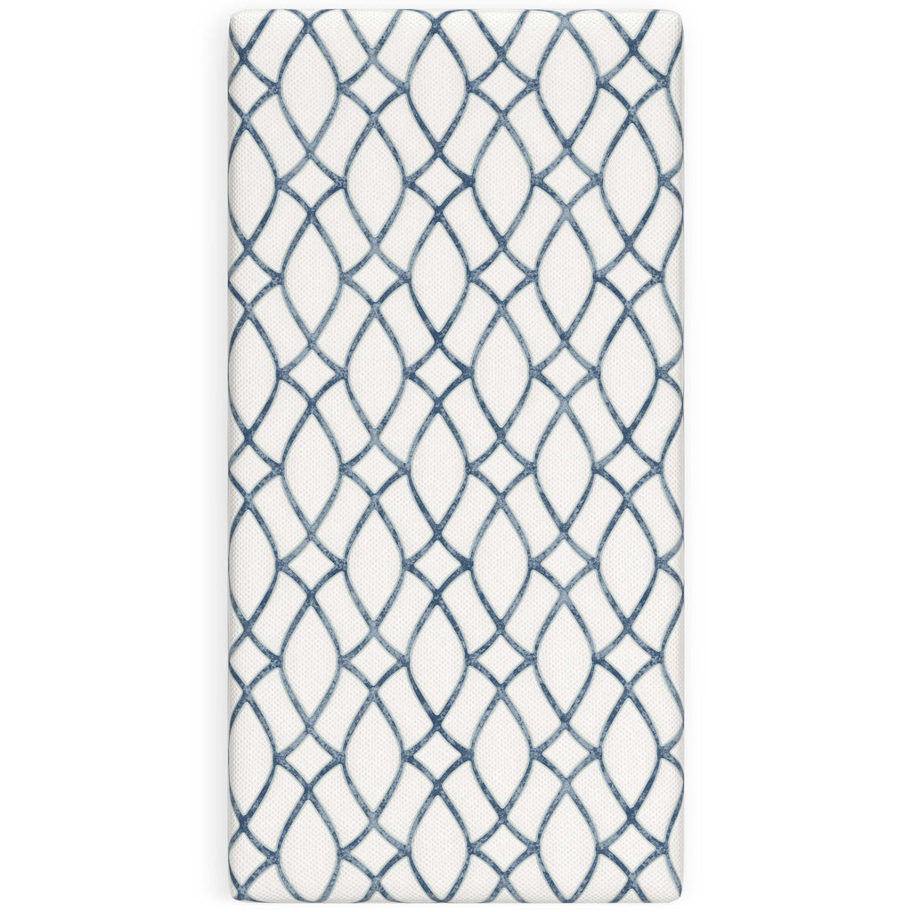 Chime Elite 2.0 White/Blue Memory Foam Mattress / Plush