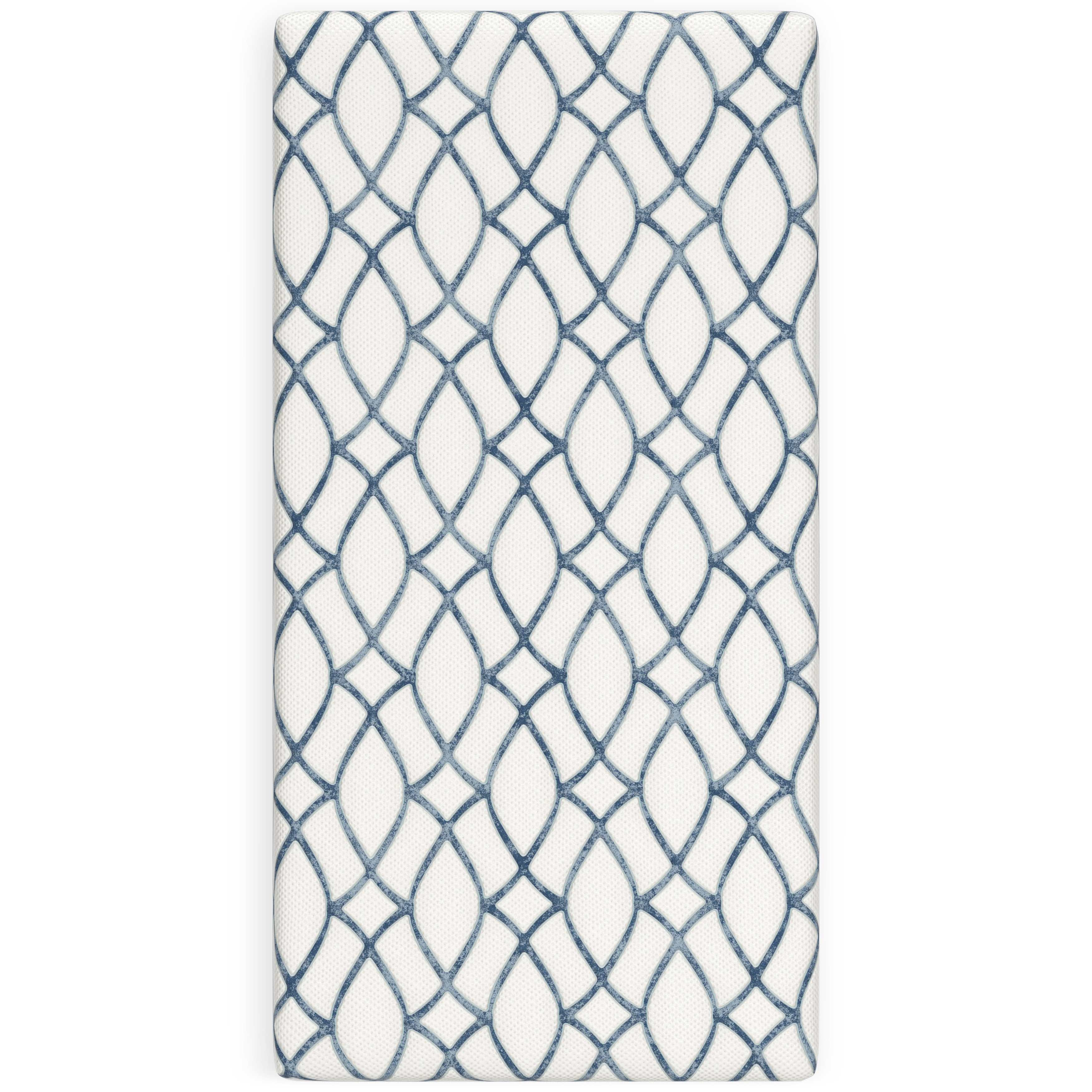 Chime Elite 2.0 White/Blue Memory Foam Mattress / Plush