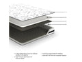 Chime Innerspring 8 Inch King Mattress in a Box Firm