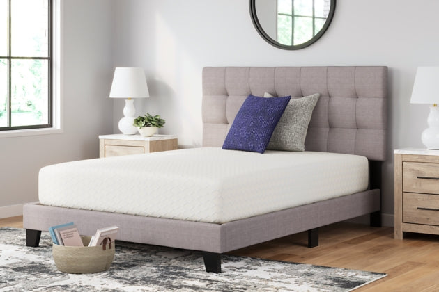 Chime White 12 Inch Memory Foam Queen Mattress in a Box