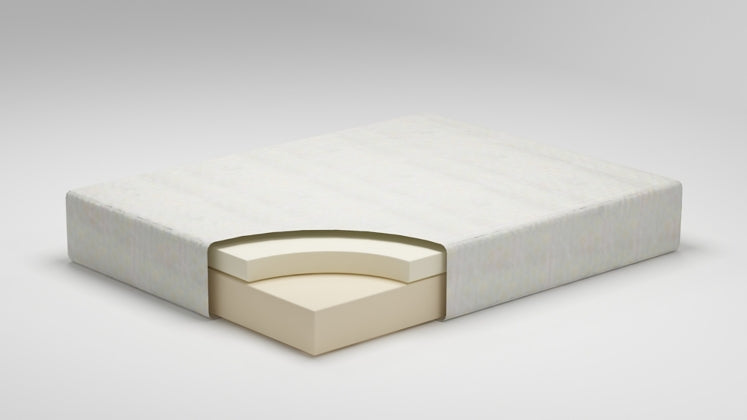 Chime White 12 Inch Memory Foam Queen Mattress in a Box