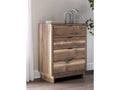 Chirason Brown Four Drawer Chest