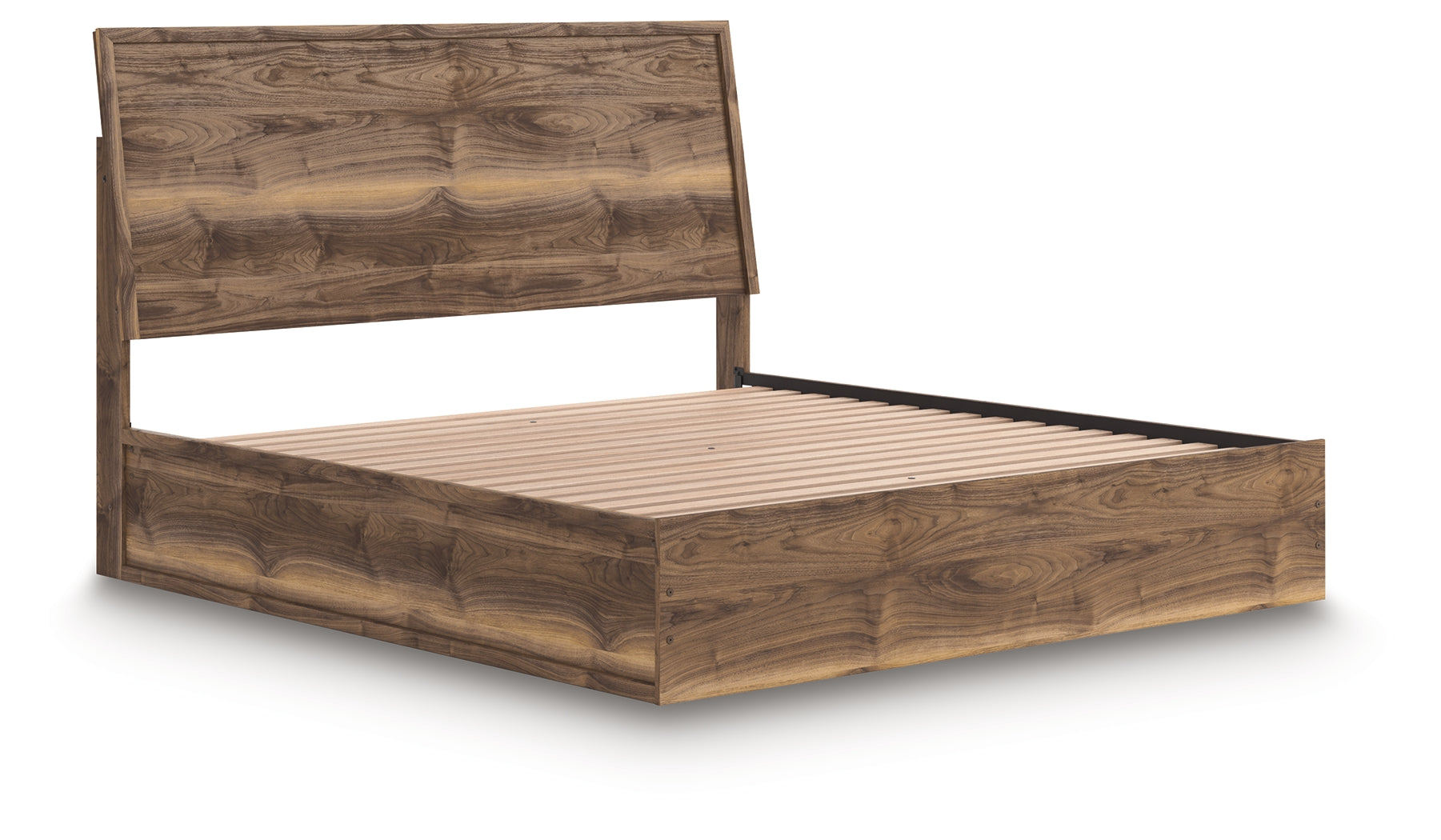 Chirason Brown King Panel Bed