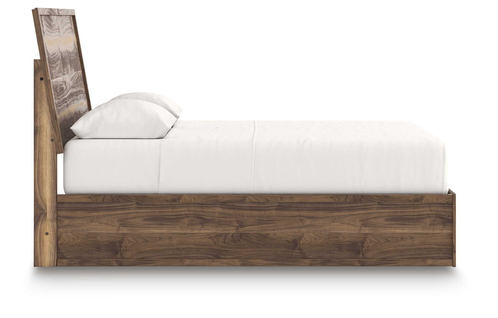 Chirason Brown Queen Panel Bed, Dresser and Mirror